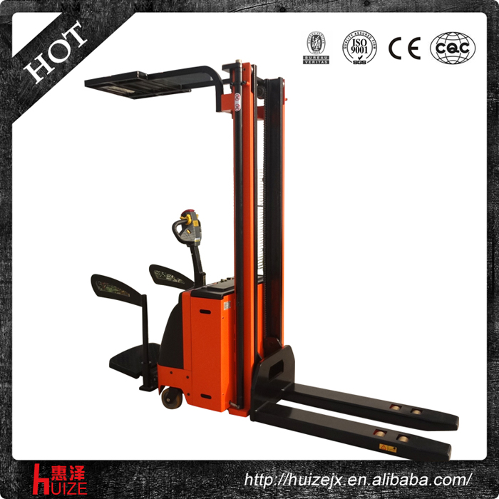 全電動(dòng)帶護(hù)頂架堆高車 (3)